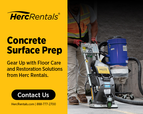 Herc Rentals as the equipment needed for flooring restoration. Reach out to our floor care experts at HercRentals.com or by calling 888-777-2700.