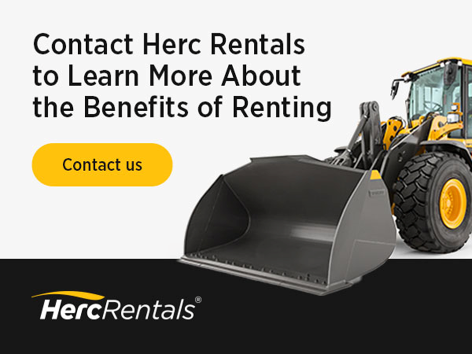 Contact Herc Rentals to learn more about the benefits of renting. 
