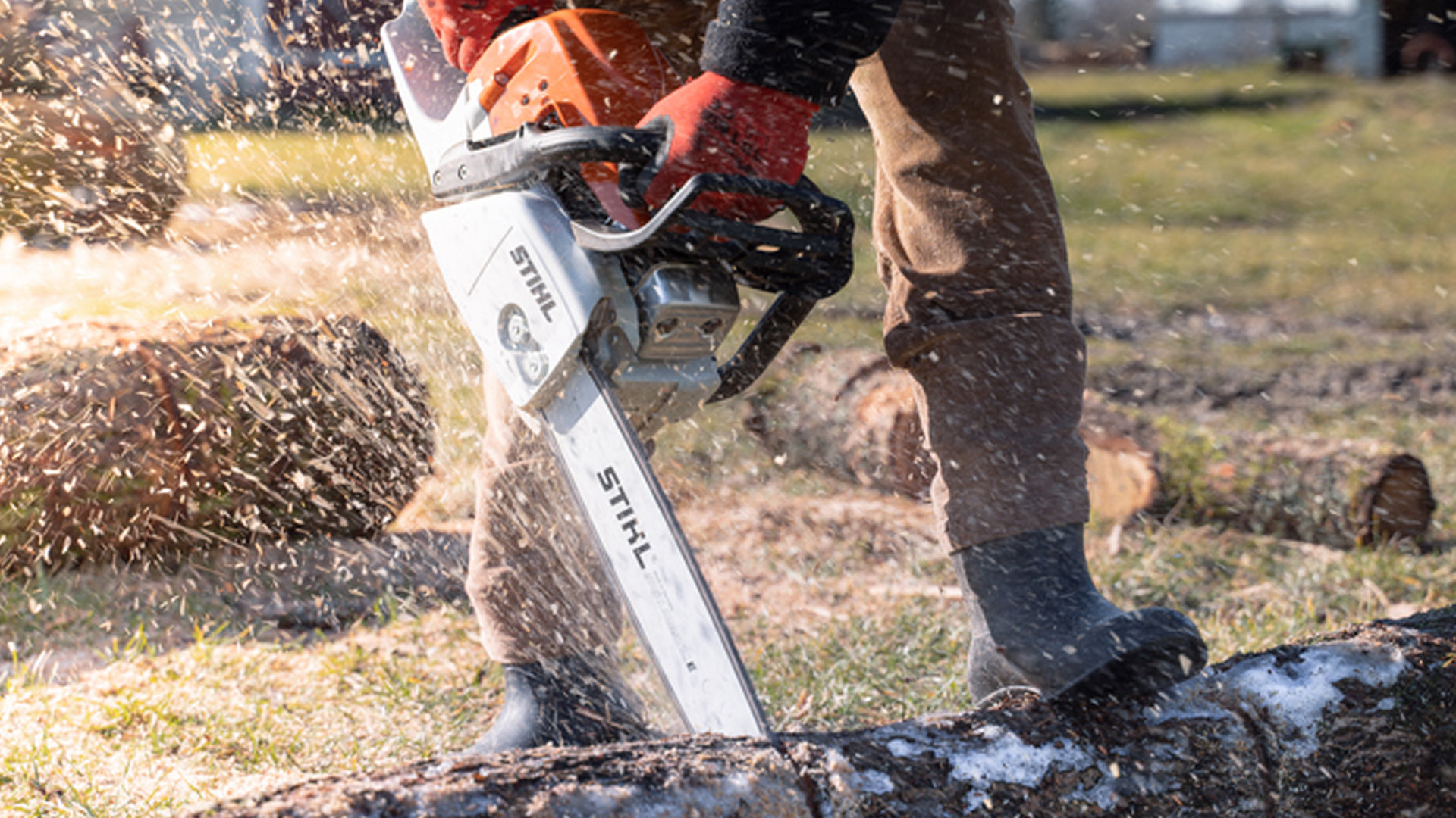 Chainsaws can make short work of land clearing and construction tasks. But safe operation is a must.
