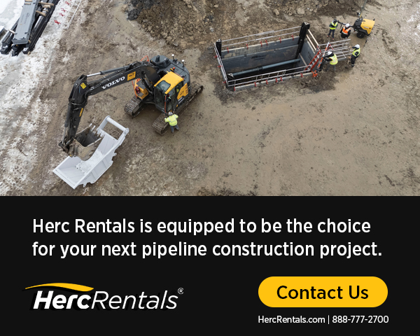 Herc Rentals is equipped to be the choice for your next pipeline construction project. Reach out at HercRentals.com.