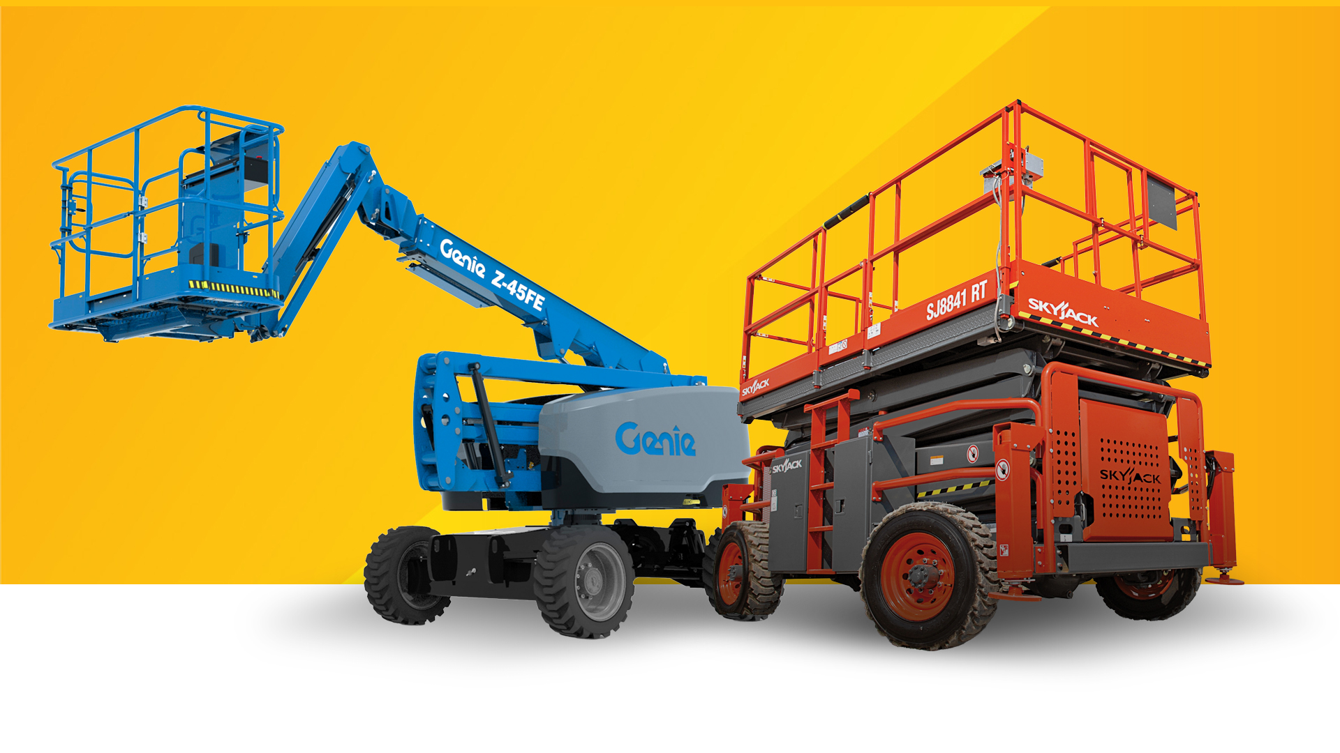 Considering a boom lift vs. scissor lift? Learn about the features of both types of aerial equipment.